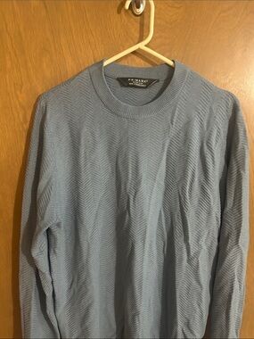 Primark Sky Blue Chevron Knit Jumper
